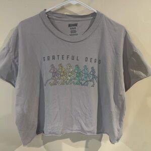 Tailgaters Grateful Dead cropped t-shirt